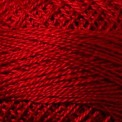 Valdani Solid 12wt #1333 - Christmassy Red