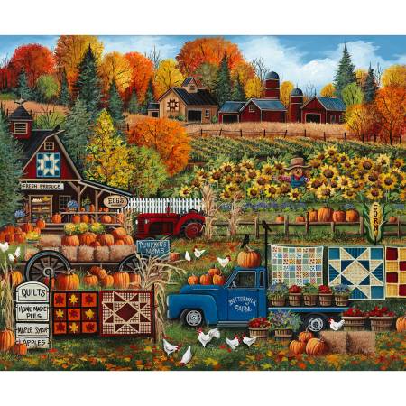Pumpkin Patch Keeper 14250201P-01 Pumpkin Patch Panel
