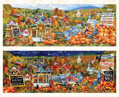 Fall Seasons Panel Multi Harvest 14507B-99