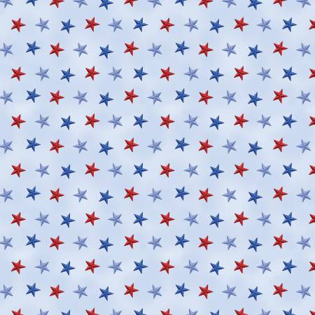 Faith, Family, Freedom - Stars of Freedom Light Blue Patriotic 14830-05