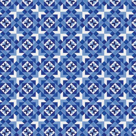 Faith, Family, Freedom - Patriotic Geo Blue Patriotic 14832-54