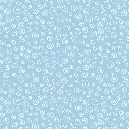 Sweet Little Lamb Dreamy Swirls Blue 14966-55