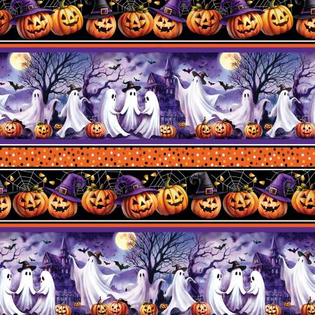 Ghostly Soiree 15096-99 Ghostly Stripe Multi
