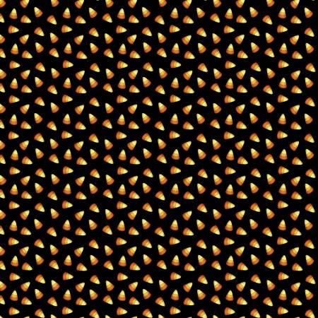 Ghostly Soiree 15100-12 Sweet Candy Corn Black