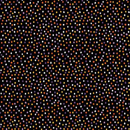 Ghostly Soiree 15101-12 Dot-Mania Black