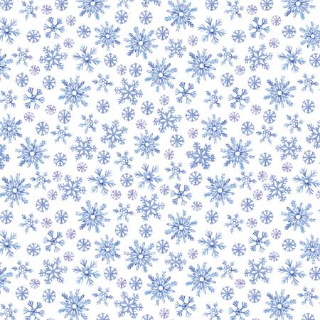 Snowflake Wishes 15191-09 Wintery Snowflakes White