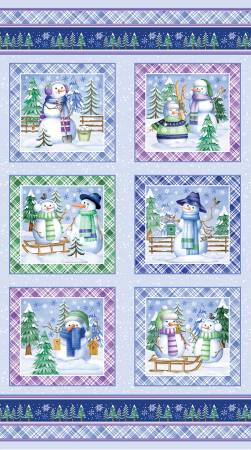 Snowflake Wishes 15192-99 Snowflake Wishes Boxes Panel
