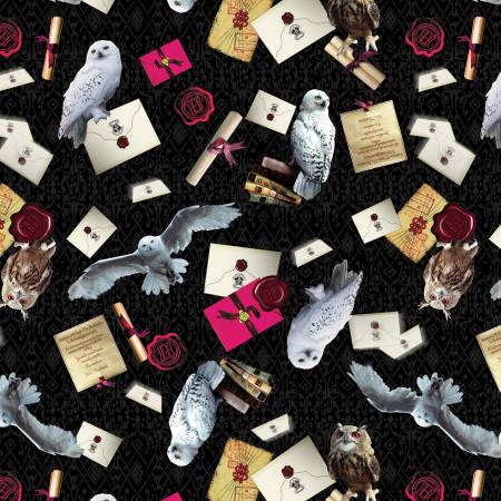 Harry Potter Owl Postal Service Black 15216-12