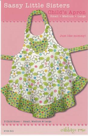 Sassy Little Sisters Child Apron
