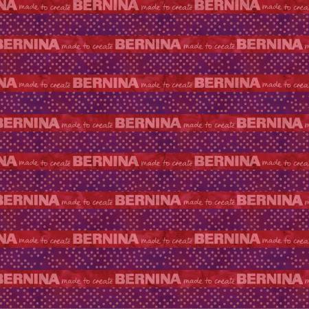 Bernina Stripe Red/Multi 16705-19