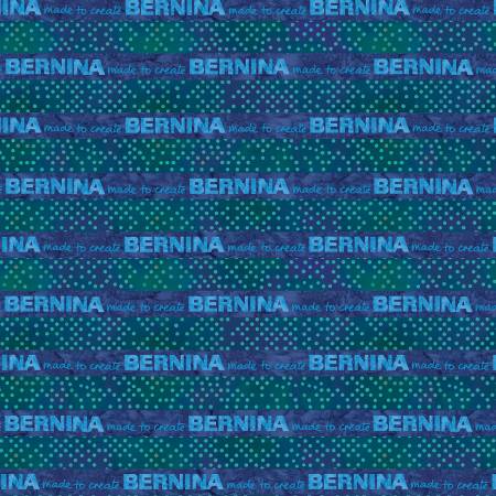 Bernina Stripe Blue/Multi 16705-53