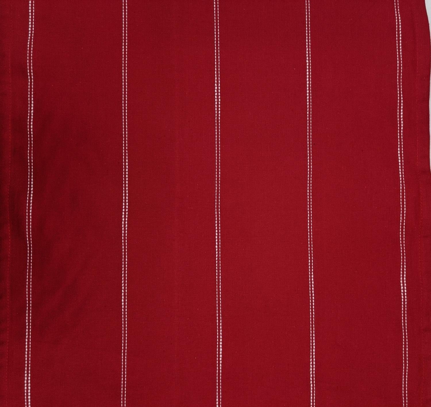 Toweling Red/White Stripe