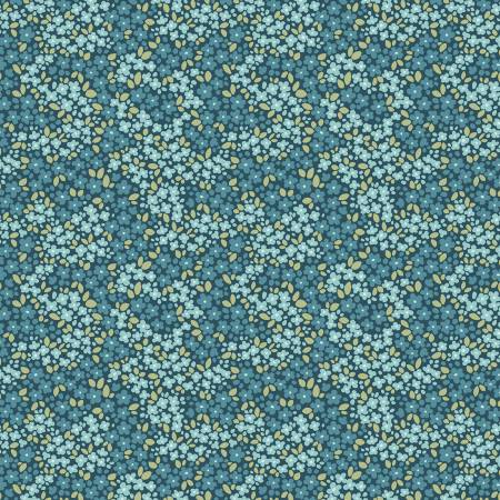 Holly and Hearth 17263-84 Winter Jasmine Teal
