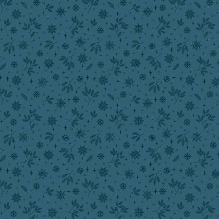Holly and Hearth 17265-84 Flurries Teal