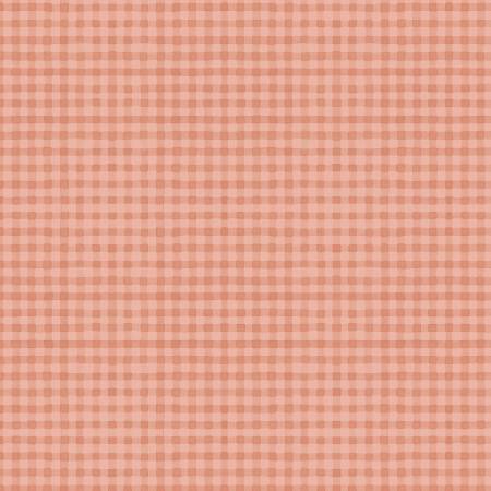 Blessed By Nature 17813-808 Peach Gingham