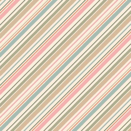 Blessed By Nature 17815-247 Multi Diagonal Stripe