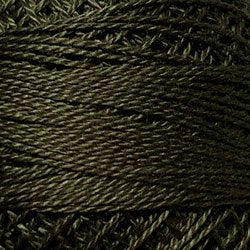 Valdani Solid 12wt #199 - Dark Olive Green