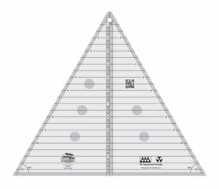 Creative Grids 12 1/2" 60 Degree Ruler CGRT12560