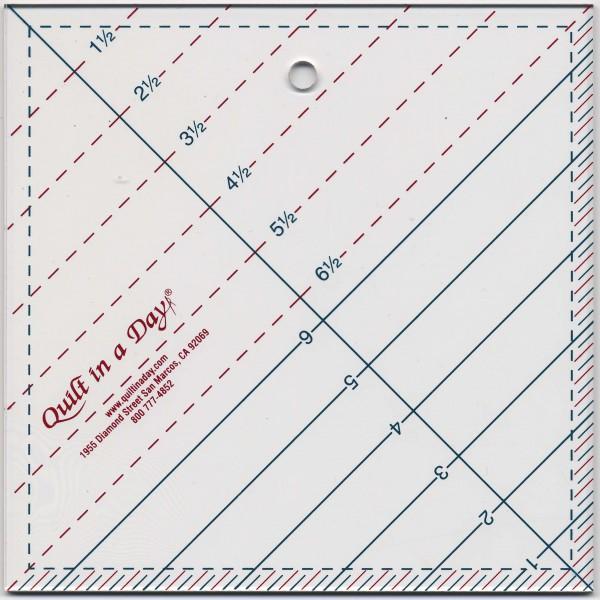 6 1/2 Triangle Square Up Ruler