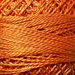 Valdani Solid 12wt #204 - Bright Orange Coral