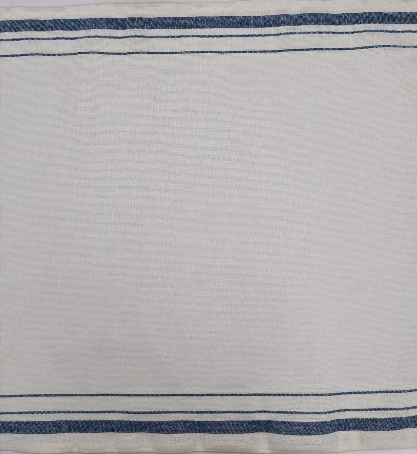 Toweling Blue Border