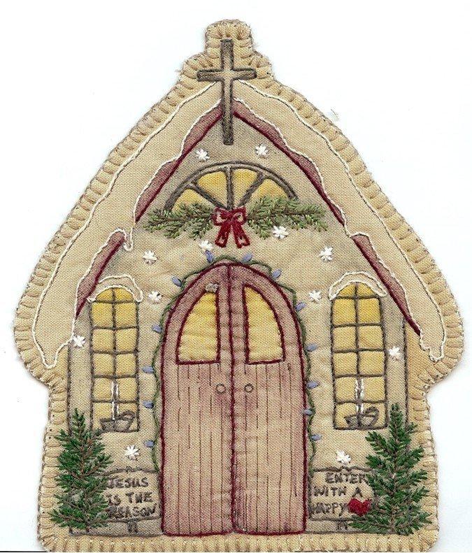 Vintage Ornament #13 Church