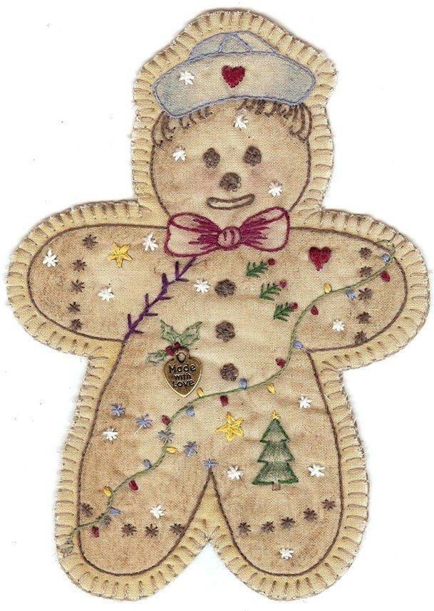 Vintage Ornament #15 Gingerbread Boy