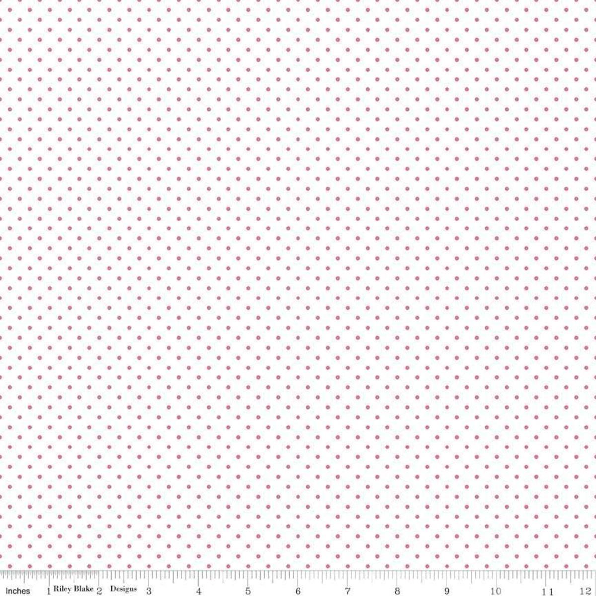 Swiss Dots Hot Pink C660-70