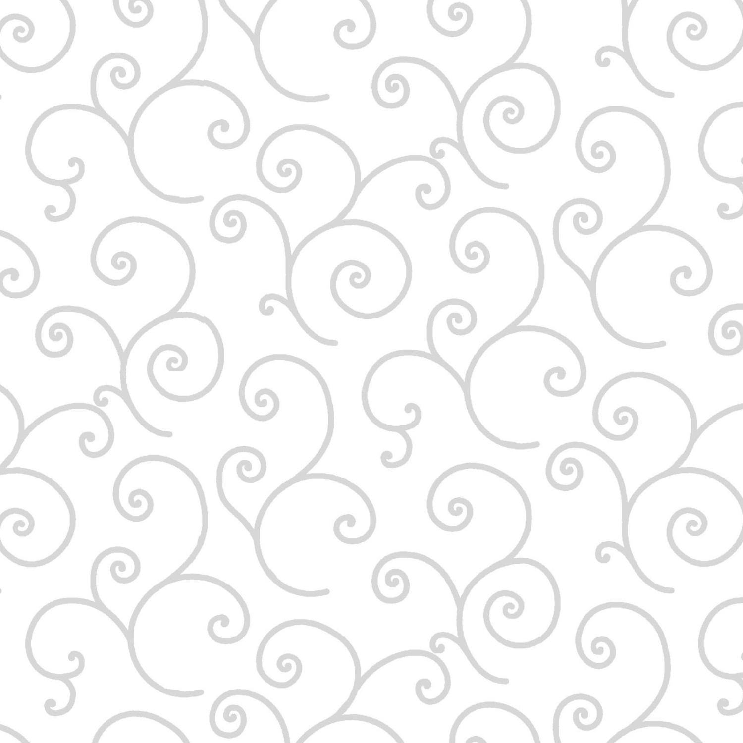 Kimberbell Basic White Swirl 8243-WW