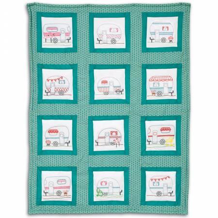 Quilt Blocks Campers #914