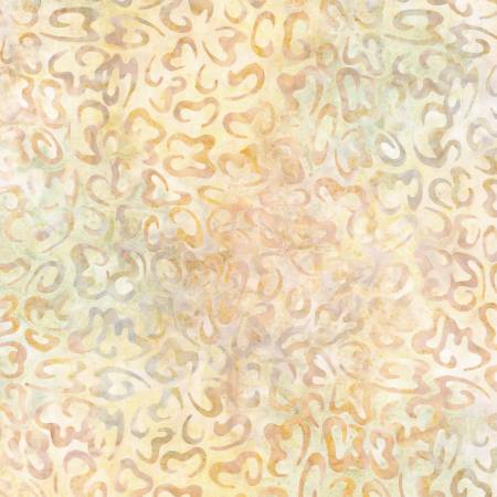 Del Mar Batiks Tan Curls Batik 22230-248