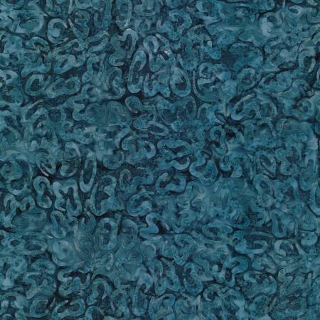 Del Mar Batiks Blue Curls Batik 22230-449