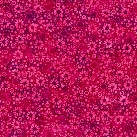 Candy Crush Burgundy Dotted Daisies 22266-333