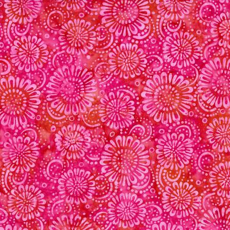 Candy Crush Pink/Orange Daisies All Over 22270-338