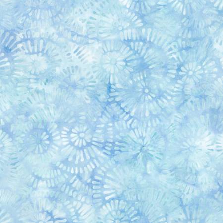Del Mar Batiks Light Blue Pins & Needles Batik 22282-441