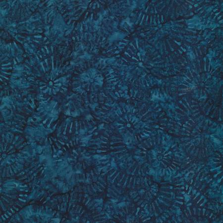 Del Mar Batiks Navy Pins & Needles Batik 22282-494