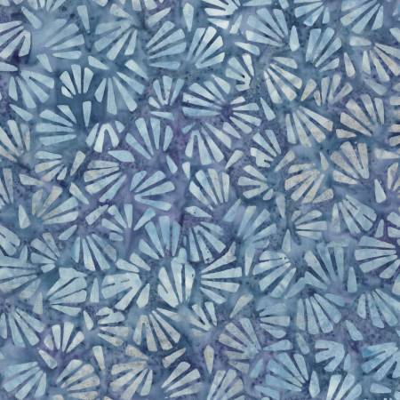 Violet Crush 22285-446 Blue Fans All Over Batik