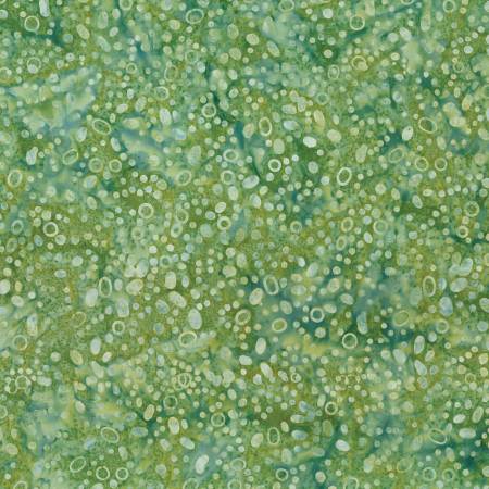Shoreline Batik Green Dotty Toss 22305-745