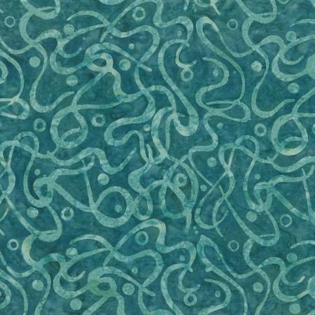Siren's Song 22322-775 Twists & Dots Dark Green