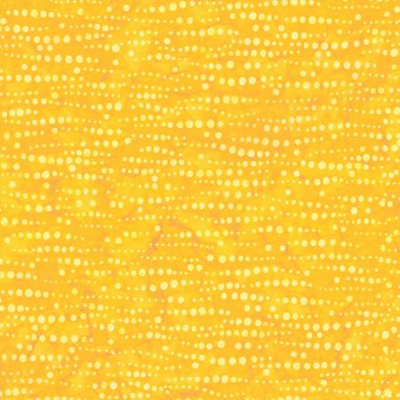 Technicolor Batiks 22328-555 Yellow Dotted Stripes