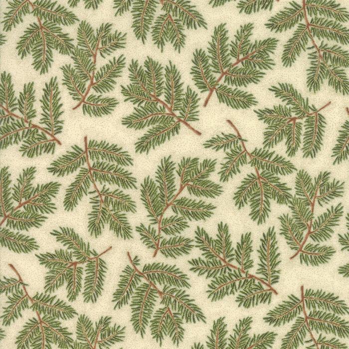 1 1/2 yard - Cardinal Song Metallic 33423-12