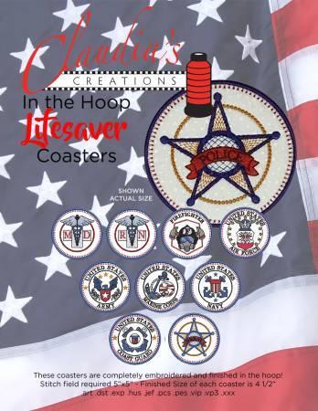 In The Hoop Lifesaver Coasters