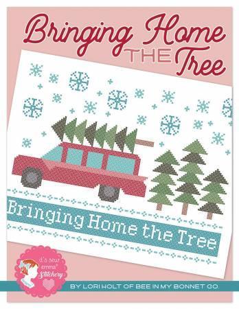 Bringing Home the Tree Cross Stitch