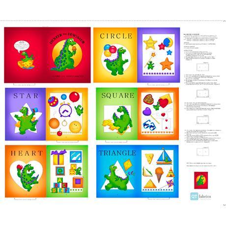 Sew & Go IX Shape Book Panel 27279-X