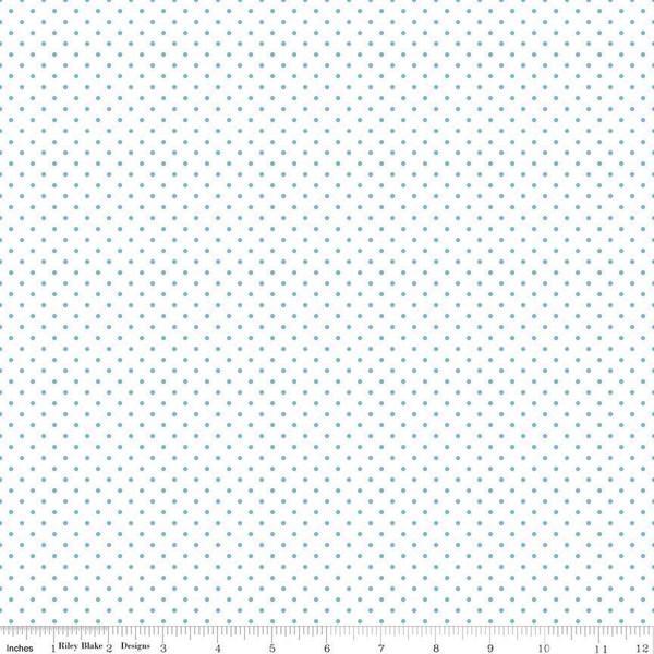 Swiss Dots Aqua C660-20