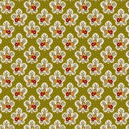 Love Struck Green Leafy Blossoms 2284-066