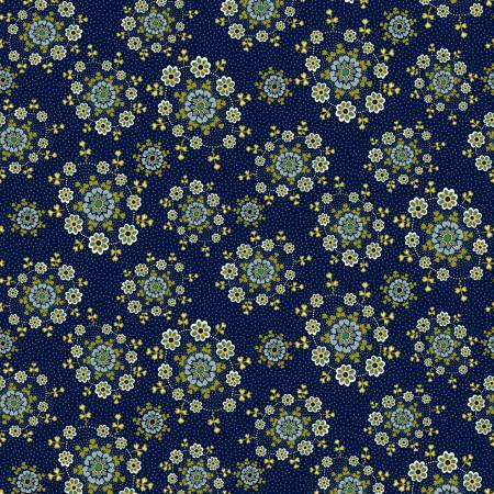 Love Struck Navy Daisy Wreaths 2289-77