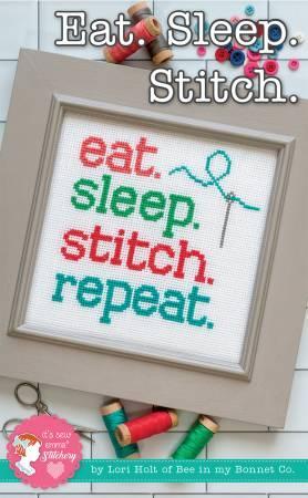 Eat Sleep Stitch Cross Stitch