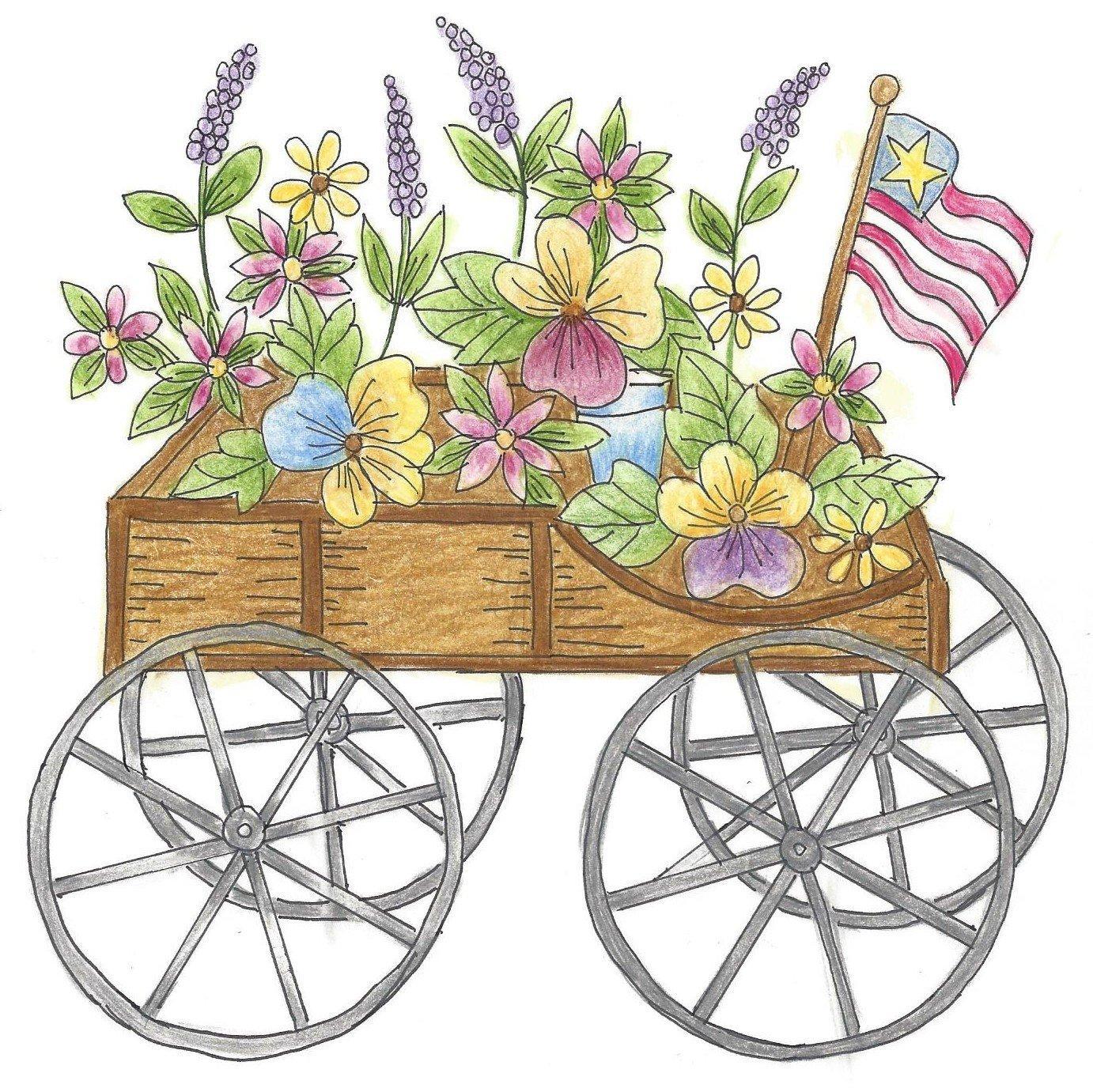The Flower Cart CL015T