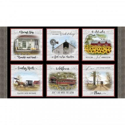 Headin' Home Quotes 4712-Black